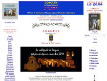 Tablet Screenshot of lorgues.net